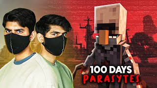 We Spent 100 Days in a PARASITE APOCALYPSE [upl. by Herrod994]