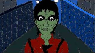 Michael Jackson  Thriller Cartoon [upl. by Beaumont]