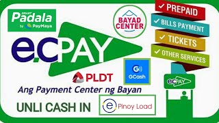 Ecpay Dashboard ECASHECLOADECBILLSECLINK GCASH CASH IN BAYAD CENTER HOW TO BECOME MEMBER [upl. by Ecnav88]