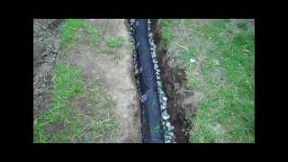 How To Install A Drainage Pipe [upl. by Tsai540]