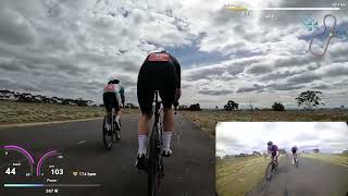 Footscray A Grade Criterium Full Race [upl. by Thorvald]