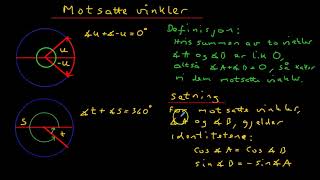 Trigonometriske Identiteter [upl. by Airretal94]