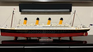 LEGO 10294  Titanic Stop MotionTime Lapse [upl. by Danielson710]