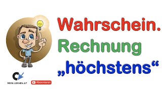 Wahrscheinlichkeitsrechnung mit höchstens [upl. by Odareg182]