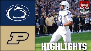 Penn State Nittany Lions vs Purdue Boilermakers  Full Game Highlights  ESPN College Football [upl. by Kayley]