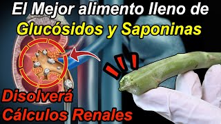 El Mejor Alimento lleno de Glucósidos y Saponinas que disuelven Cálculos Urinarios en tus Riñones [upl. by Etiragram]