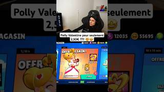 Bon plan de fou  🤩brawlstars bs supercell piper gaming polly skin stbancal [upl. by Bonnibelle321]