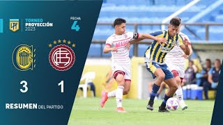 TorneoProyección  Fecha 4 del Torneo 2023  Rosario Central – Lanús [upl. by Baudin]