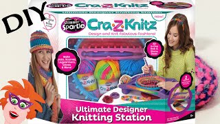 CraZKnitz breiring en breiraam  breien voor beginners CraZArt [upl. by Emad798]