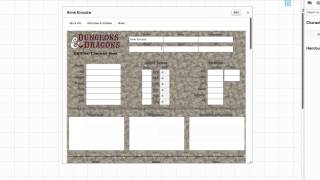 Roll20 Character Sheets Play Your Tabletop Game Online [upl. by Palladin872]