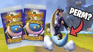 THIS PACK WENT CRAZY  Wizard101 Fanciful Fairy Kei Pack Opening [upl. by Nosirrag]