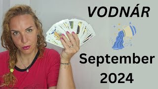 VODNÁR SEPTEMBER 2024  láska kariéra zdravie a emočné rozpoloženie  SÚSTREĎ SA NA VŠETKO DOBRÉ💫🔮 [upl. by Ailemac693]