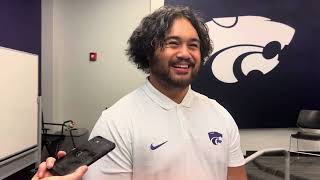 Kansas State Football  Damian Ilalio Press Conference  Aug 31 UTMartin [upl. by Yarahs]