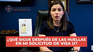 ¿Qué sigue después de las huellas en la peitción de LA Visa U [upl. by Edahc]