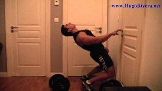 Short 7Min Home Dumbbell Bodybuilding Quadriceps Workout Routine [upl. by Odnomyar]