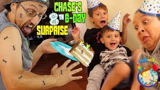 CHASE Turns 8 HAPPY BIRTHDAY ANTS FV Family Vlog [upl. by Retsevlis]