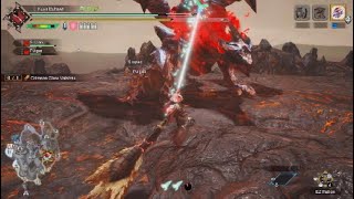 Monster Hunter Rise PS5  Valstrax fight [upl. by Bascio429]