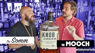 Ep 156 Knob Creek Kentucky Straight Bourbon Whiskey Review and Tasting with Glen Breton 10 Cameo [upl. by Drawoh]