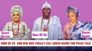 congratulations ooni of ife and his new wife called olori naomi for the first time [upl. by Granese282]