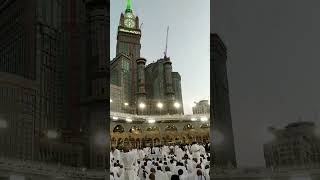 Beautiful azan in haram Khana Kaba Makkah sheikh Ali Mula azan youtube youtubeshorts [upl. by Simaj]