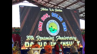 30th Renaming Anniversary of Munocipality of Dati Odin Sinsuat Opening Program [upl. by Harmony]