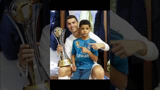 Ronaldo and Jr 🥶👽 football soccerplayer ronaldo [upl. by Culhert50]