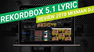 Rekordbox Dj 56 Lyric  Review mixman dj 2019 🛑 [upl. by Heinrik]