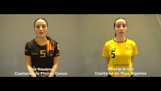 U18 élite région  J17 M Nauleau quoton a su libérer les ballonsquot L Griffe quotsaméliorer ensemblequot [upl. by Merceer]