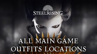 Steelrising  All 49 Outfits Locations Fashion victim Trophy Guide [upl. by Lidah]