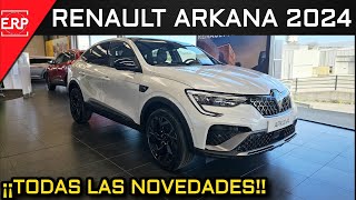 RENAULT ARKANA 2024 Espirit Alpine  TODAS las novedades del Facelift del SUV Coupe [upl. by Darill]