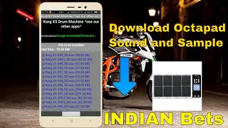 How to download Octapad sound tone and sample free [upl. by Pozzy438]