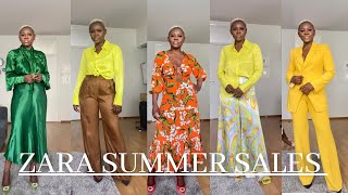 ZARA SUMMER SALES 2022 What I got from sales zarafashion zarasales [upl. by Ameh]