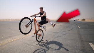 COLLECTIVE BIKES  HOW TO WHEELIE WITH JAKE100 [upl. by Ishii]