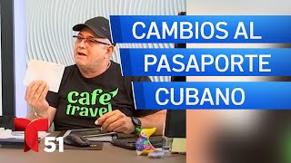 Cuba anuncia cambios sobre la validez del pasaporte [upl. by Llerud749]