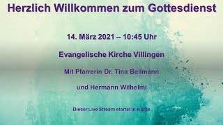 Gottesdienst am 14 März 2021  Orgelstücke von Herfried Mencke [upl. by Engvall635]