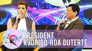 President Duterte does not believe in forever  GGV [upl. by Margo]