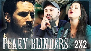 Peaky Blinders quotSeason 2 Episode 2quot Reaction  Couple Reacts [upl. by Anaitsirc]