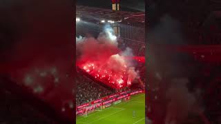 Gornik Zabrze🇵🇱 away at 1 FC Koln🇩🇪 tonight during Podolski10 Farewell Game 😍 [upl. by Jabe227]