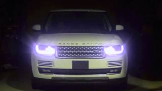 2013 レンジローバー ヴォーグ SMART DRL キット [upl. by Allemac]