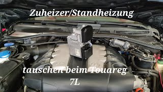 Touareg 7L Zuheizer tauschen oder zur Standheizung upgraden darauf müsst ihr achten CTA Audi Q7 [upl. by Llirrem]