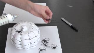 Decorate Pumpkins  Easy  No Carve  Halloween DIY  How To [upl. by Arty]