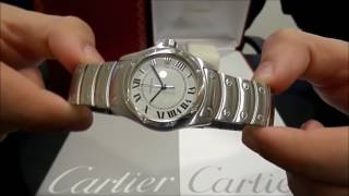 Cartier Ronde Stainless Steel 30mm Quartz  WatchesGMT [upl. by Ientruoc]