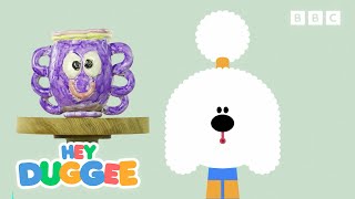 Painting Pots 🎨  The Pottery Badge  Hey Duggee [upl. by Anawik]