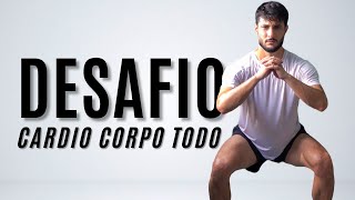 Treino HIIT para gastar 500 calorias e perder barriga em casa sem equipamentos sem repetições [upl. by Ocsicnarf11]