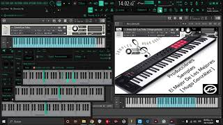 Los Telez  Mi Obsesión  Samples Para Kontakt 661   Samples Para Kontakt 2023  🔥🎹💻 [upl. by Neelrac721]