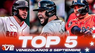 TOP 5 Venezolanos destacados en Grandes Ligas Eugenio Suárez volando alto  DIAMANTE 23 BÉISBOL VE [upl. by Rebel]