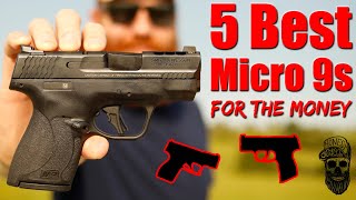 Top 5 Best Micro 9mm Pistols For The Money [upl. by Hannaoj]