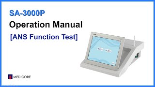 Operation Video SA3000P  Autonomic Function amp Cardiovascular Health Analyzer [upl. by Ainitsirc]