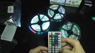 2835 LED Light Strip with 44 Keys RGB Controller [upl. by Ahsika545]