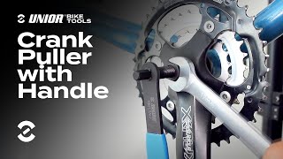 Crank puller with handle 166134P  Product Overview  Unior Bike Tools [upl. by Keg229]